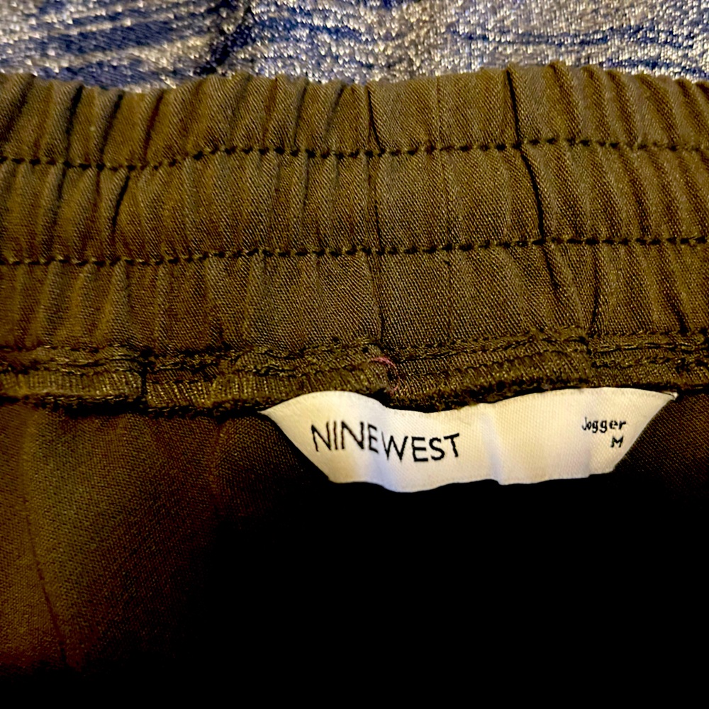 Army green joggers